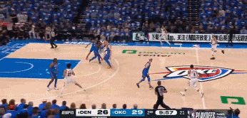 谈球吧体育app下载🫡太燃了！戈登追身三分正中靶心 帮助球队打破得分荒追平比分