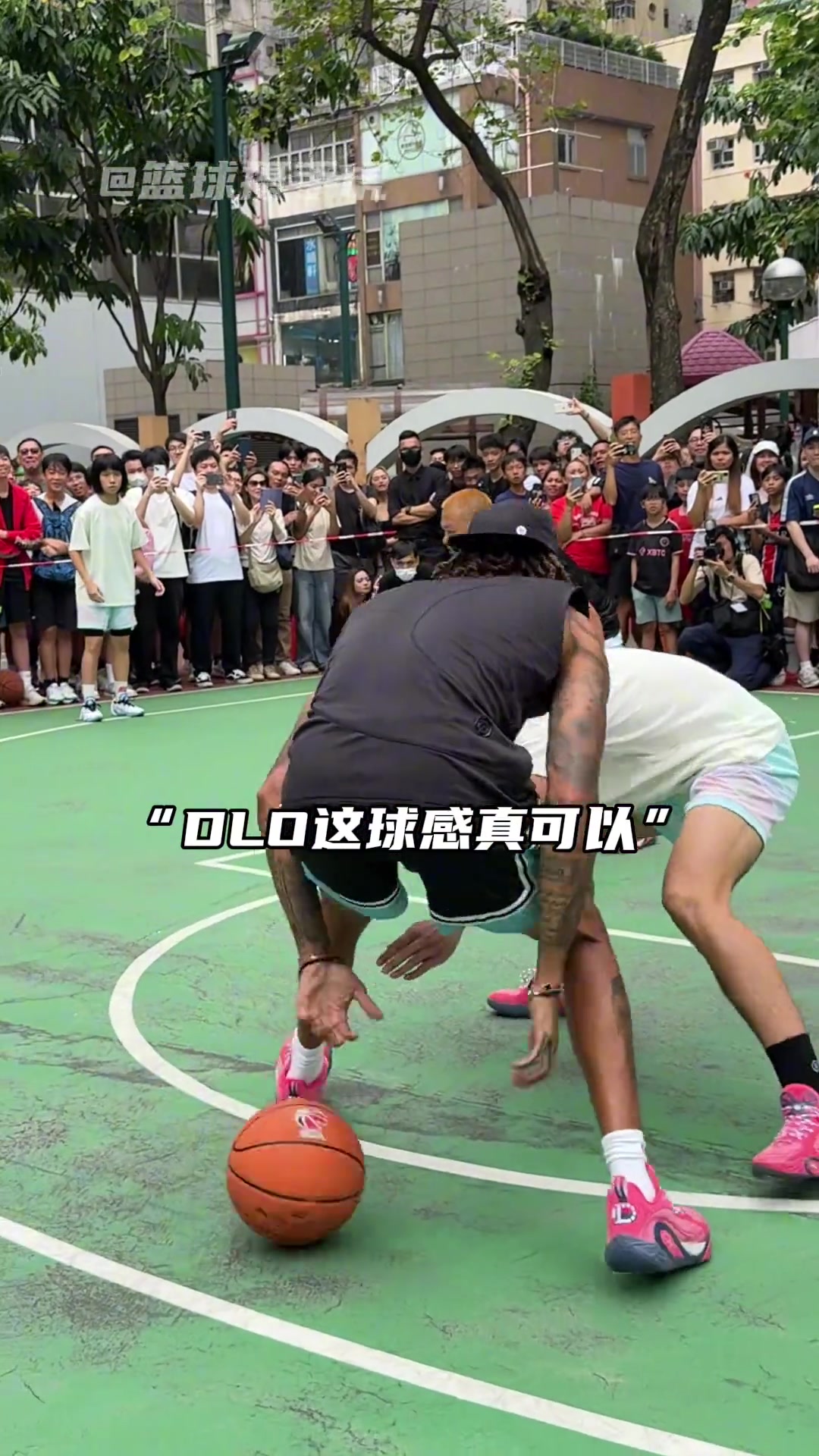 谈球吧别叫我水拉😈拉塞尔打街球遭遇严防 认真后开启降维打击模式